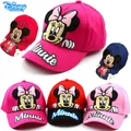 2022 Disney Hut Mickey Maus Anime Baseball-Cap Für Kinder Hip Hop Hut Nette Minnie Hut Baby Junge