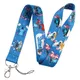 YQ203 Nette Lilo und Stitch Lanyard Monster Neck Strap für Anhänger Key ID Abzeichen Halter Keychain