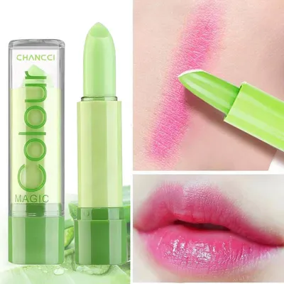 Feuchtigkeitscreme Lip Balm Magie Make-Up Wasserdichte Farbwechsel Rosa Lippenstift Lang Anhaltende