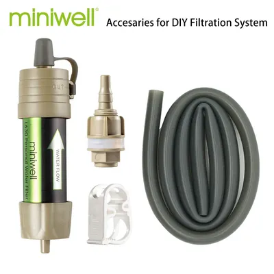 Miniwell l630 persönliche Camping reinigung Wasserfilter Stroh für Überlebens-oder Notfall