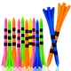 Kunststoff Golf Tees 50Pcs 3-1/4 Zoll Golf T Multicolor 83mm Praxis Kunststoff Golf T Multi Größe