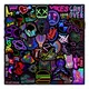 10/30/50PCS Cartoon Neon Licht Graffiti Aufkleber Auto Gitarre Motorrad Gepäck Koffer DIY Klassische