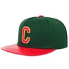 C Buchstabe bestickte Baseballkappe Outdoor-Sport lässige Kappe Unisex Hip Hop Hut Baumwolle Snapback Hüte Erwachsene verstellbare Trucker Caps