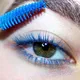 Blau Mascara Wasserdicht Schnell Trocken Wimpern Locken Verlängerung Make-Up Wimpern Bunte Rot Lila