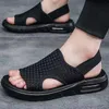Strand Sandale für Männer Casual Runde Kappe Einfarbig Plus Größe Sport Hausschuhe Outdoor Leichte Schuhe Alias Verano Hombre