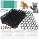 12pcs 15 5 cm * 20cm Garten Prickle Strip Dig Stop Katzen abweisende Abschreckung matte Spike