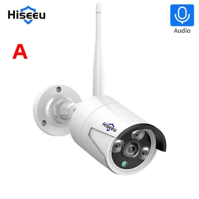 Hiseeu 3/5MP Wireless IP Kamera 3,6mm Objektiv Wasserdichte Sicherheit WiFi Kamera für Hiseeu Wireless CCTV System Kits IP Pro APP Ansicht