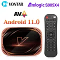 VONTAR X4 Amlogic S905X4 Smart TV Box Android 11 4GB 128G 32GB 64GB Wifi BT AV1 media Player TVBOX
