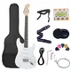 St E-Gitarre 39 Zoll 6 Saiten 21 Bünde Basswood Body E-Gitarre Gitarre mit Lautsprecher Gitarren