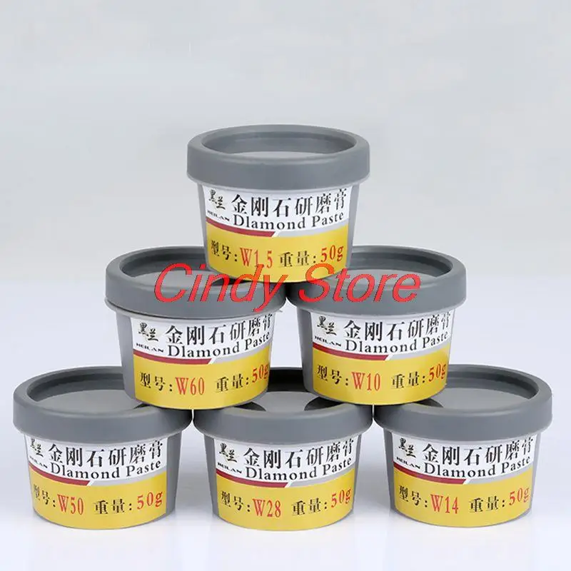 Diamantpaste Compound Spiegel Polieren Läppspritzen W0,25-60 Mikron Glas Jade Schmuck Metall Polieren Schleifwerkzeuge Image