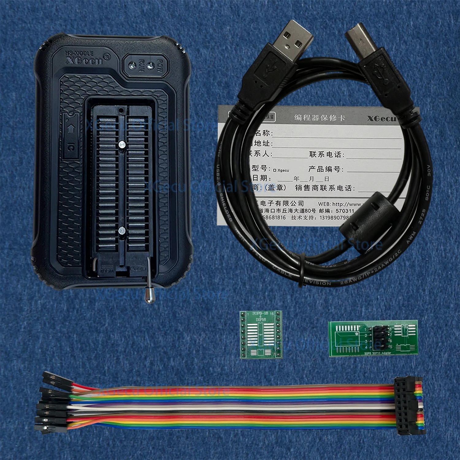 XGecu T48 (TL866-3G) Programmierer unterstützt 34000+ICs für SPI/Nor/NAND Flash BIOS MCU EEPROM AVR PIC+3 Teile ersetzen TL866II/TL866CS Image