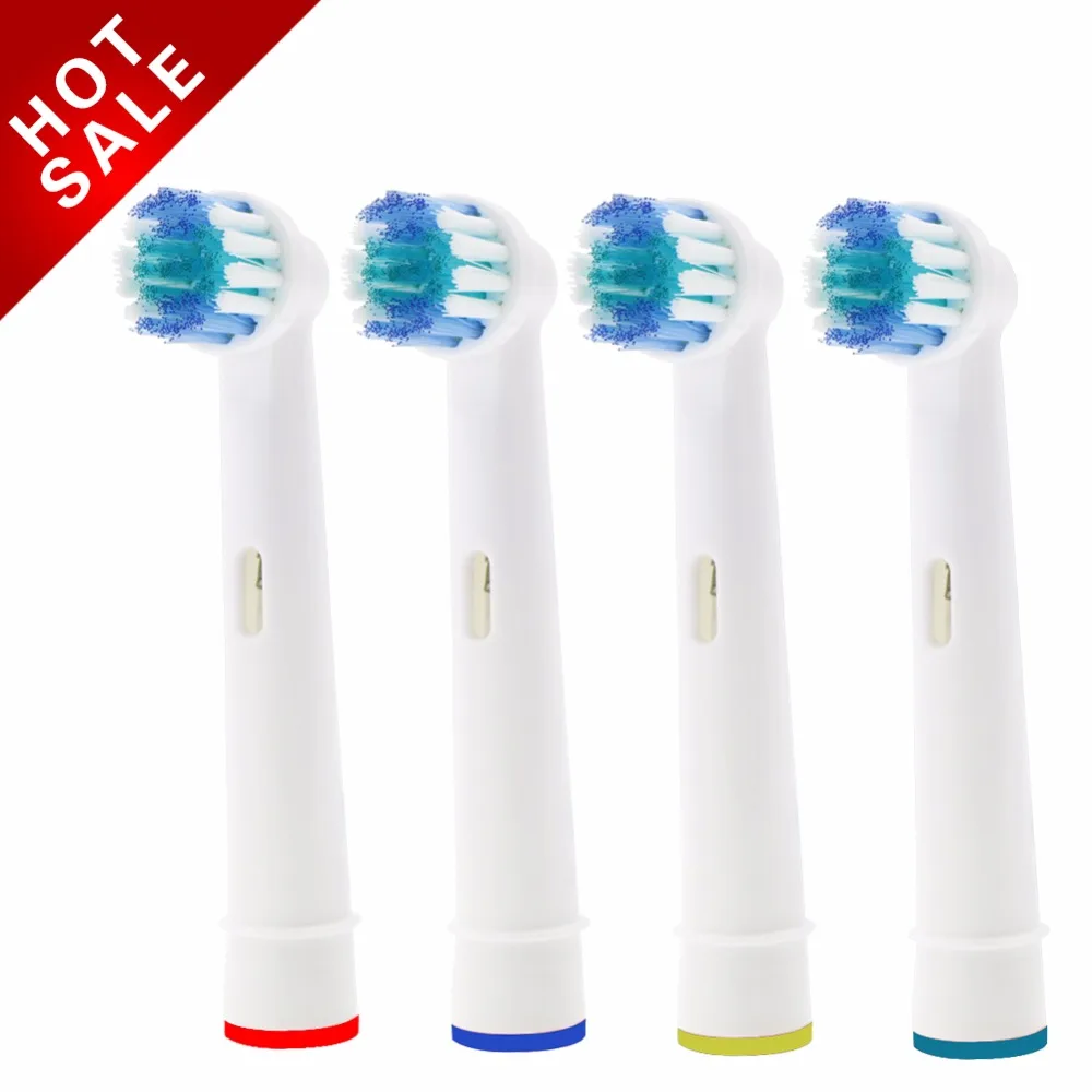 4x Ersatzbürstenköpfe für die elektrische Zahnbürste Oral-B Fit Advance Power/Pro Health/Triumph/3D Excel/Vitality Precision Clean Image