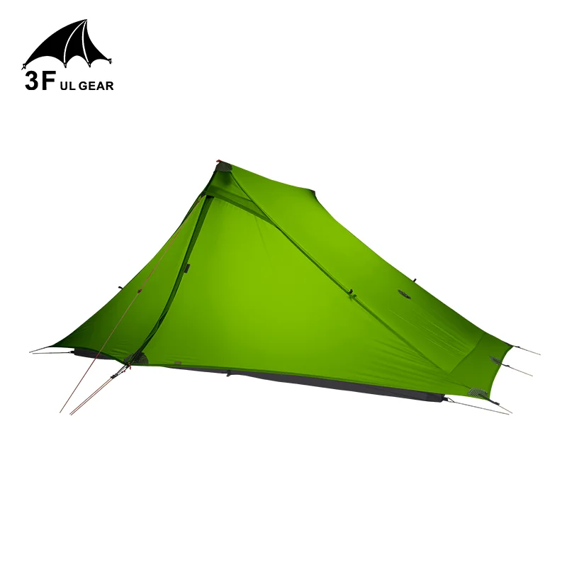 3F UL GEAR LanShan 2 pro 2-Personen-Ultraleicht-Campingzelt für den Außenbereich, 3 Jahreszeiten, professionelles 20D-Nylon, beidseitiges Silikonzelt Image