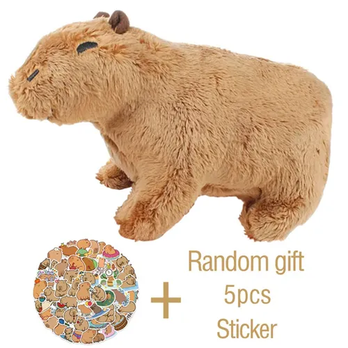 18cm Simulation Capybara Plüsch tier flauschige Capybara Puppe weiches Stofftier Spielzeug Kinder