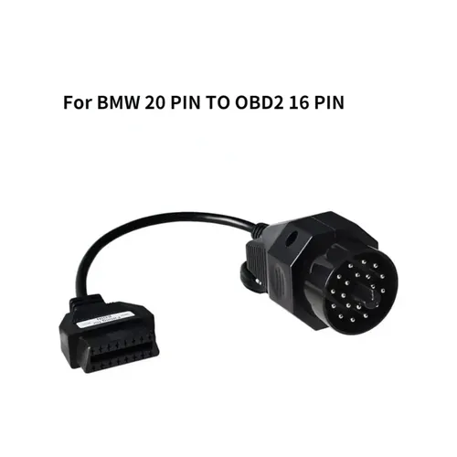 OBD II 2 16 Pin Buchse auf 20 Pin Adapter Stecker Kabel Für BMW 20 PIN Zu OBD2 16 pin für BMW E39