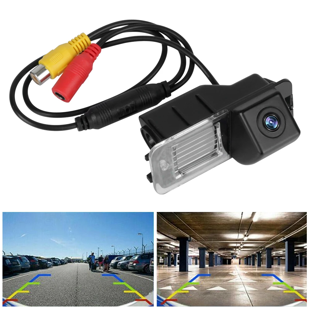 12 V Auto-Rückfahrkamera PDC Parktronic Rückfahr-Nachtsicht 170 ° Winkelzubehör für VW POLO Golf4 Passat B7 CC Volkswagen Image