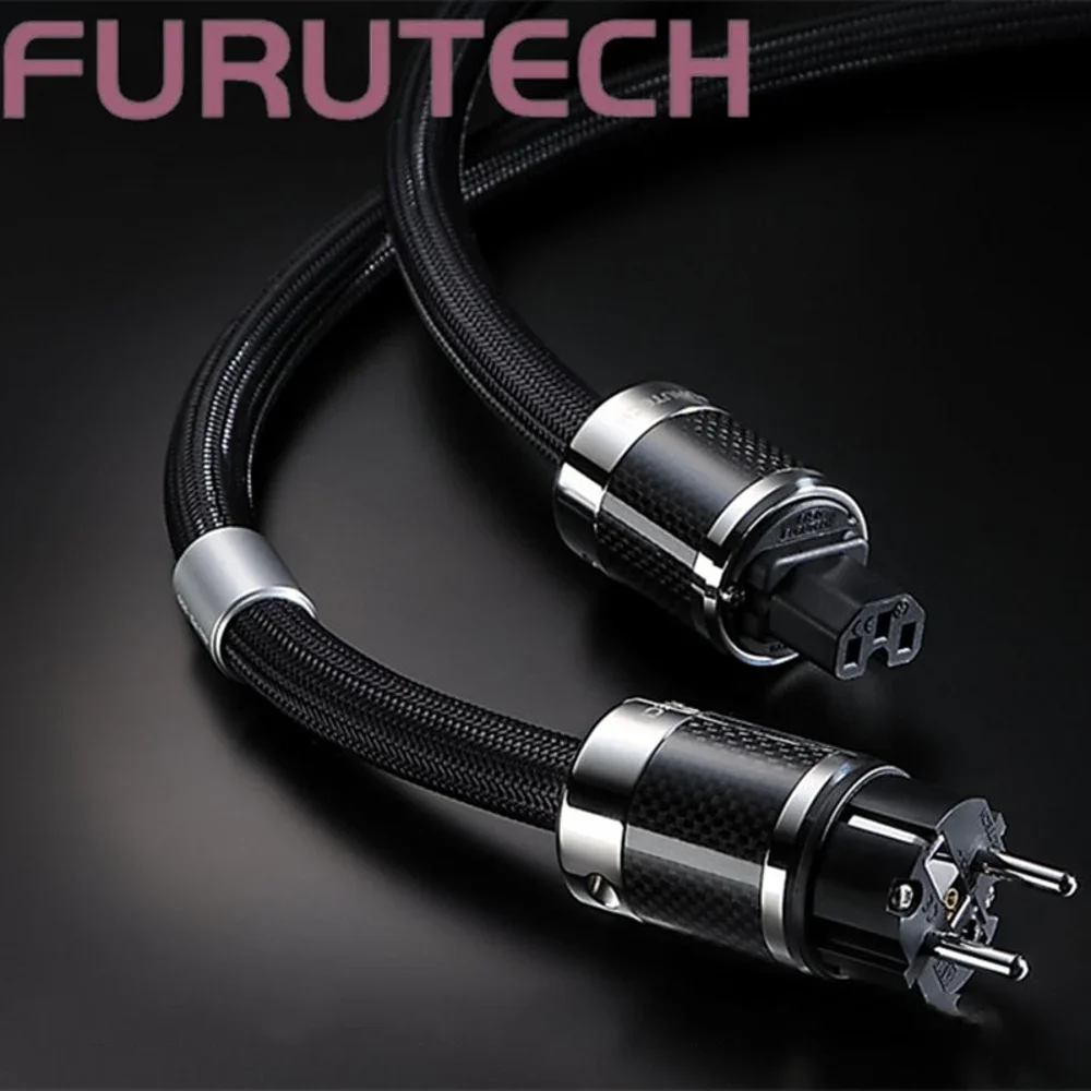 FURUTECH Alpha PS-950-18 Alpha-OCC Leiter Carbon Fiber Flagship Fever Upgrade Netzkabel AC Power Cable Version Image