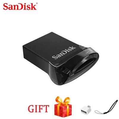 SanDisk USB 3,1-Stick Ultra Fit 32GB Stick 64GB Flash Memory Stick 128GB 256GB 130 MB/s 16GB Mini U Disk Für PC/Notebook Image