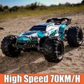 RC Autos Hochgeschwindigkeits-Fernbedienung Auto bürsten los 4WD 70 km/h RC Auto Offroad 4x4 Monster