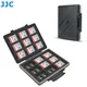 JJC 54 Slots SD Microsd Karte Fall Wasserdichte Speicher Karte Halter Anti-Static Storage Box für 18
