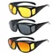 Nachtsicht Sonnenbrille Auto Nacht Fahr brille Fahrer brille Unisex Sonnenbrille UV-Schutz Sonnenbrille Brille