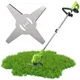 150mm Gras Trimmer Sägeblatt Metall Gras String Trimmer Kopf Klinge Ersatz Rasenmäher Garten Power