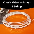 6 stücke Klassische Gitarre Saiten Set Nylon Ersatz 6 stücke Klassische Gitarre Saiten Set Nylon