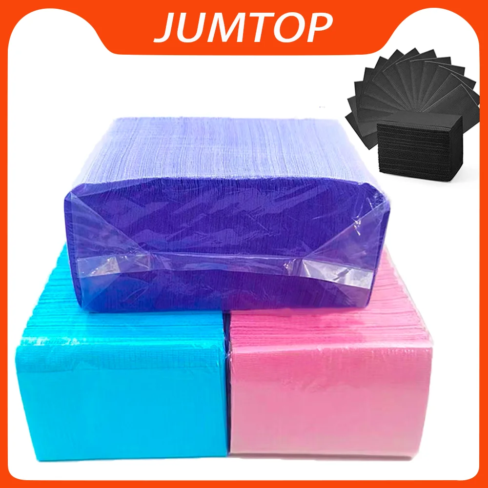 125Pcs Zahnmedizin Einweg Dental Lätzchen Zahnarzt Papier Schal Tattoo Odontologia Dental Material Sauber Pad Tattoo Tisch Abdeckungen Image