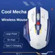 M6p ergonomische Gaming drahtlose Maus LED Licht Maus Gamer Mäuse leuchtende USB-Computer-Maus für