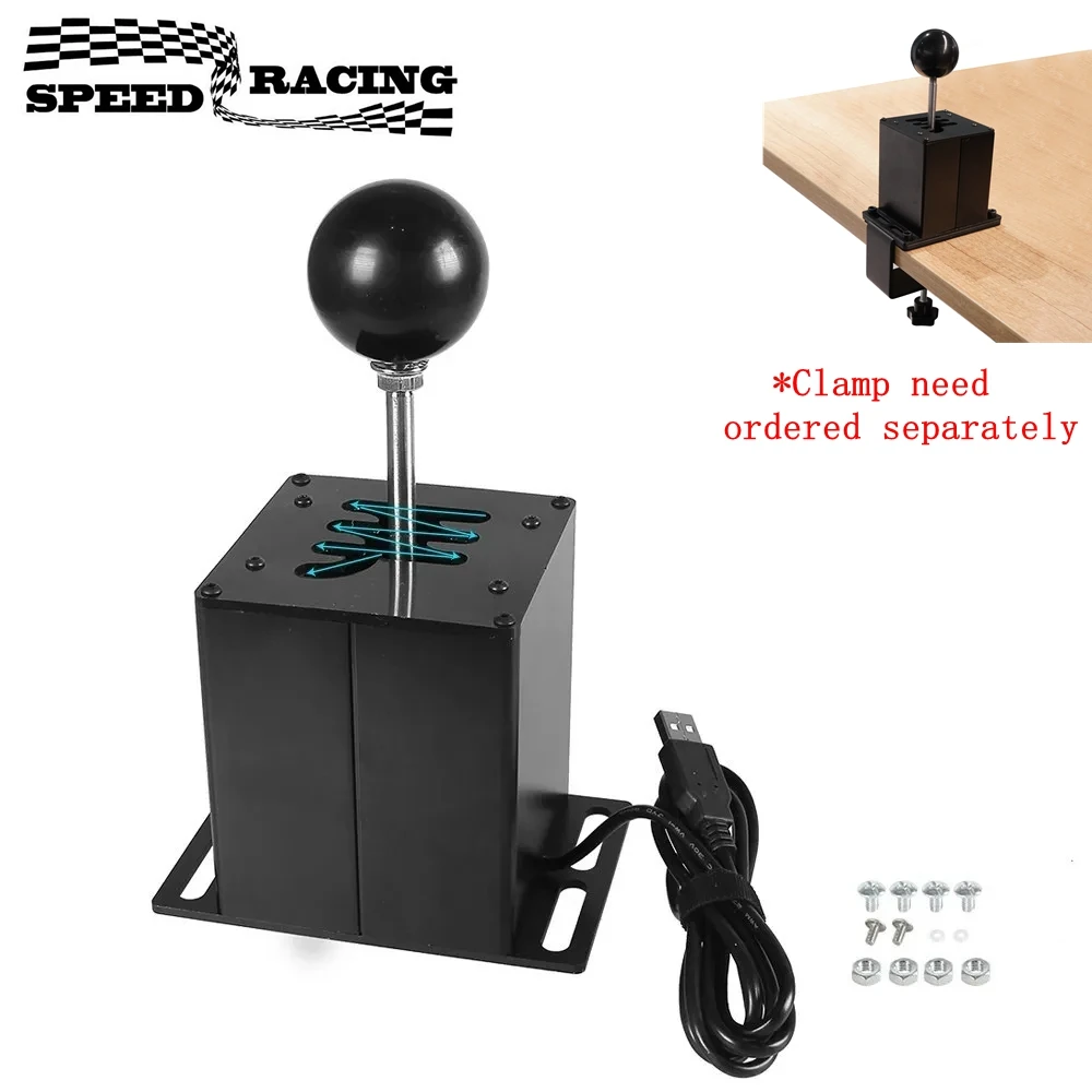 PC USB H Getriebe Shifter Für Logitech G27 G29 G25 G920 Für Thrustmaster T300RS/GT Schaltknauf Für ETS2 Simracing Racing Spiel Image