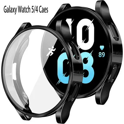 Schutzhülle für Samsung Galaxy Watch 4, 5, 6, 7, 40 mm, 44 mm, Schutzabdeckung, Abdeckung, Silikon, Image