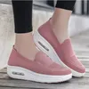 Frauen Schuhe Komfort Erhöhen Wohnungen Schuhe Frauen Fly Weben Atmungsaktive Casual Schuhe Frauen Aushöhlen Schuhe Zapatos De Mujer