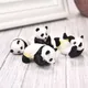 4 teile/satz Nette Panda Moos Micro Landschaft Terrarium Figur Dekoration Harz Lustige Panda Babys