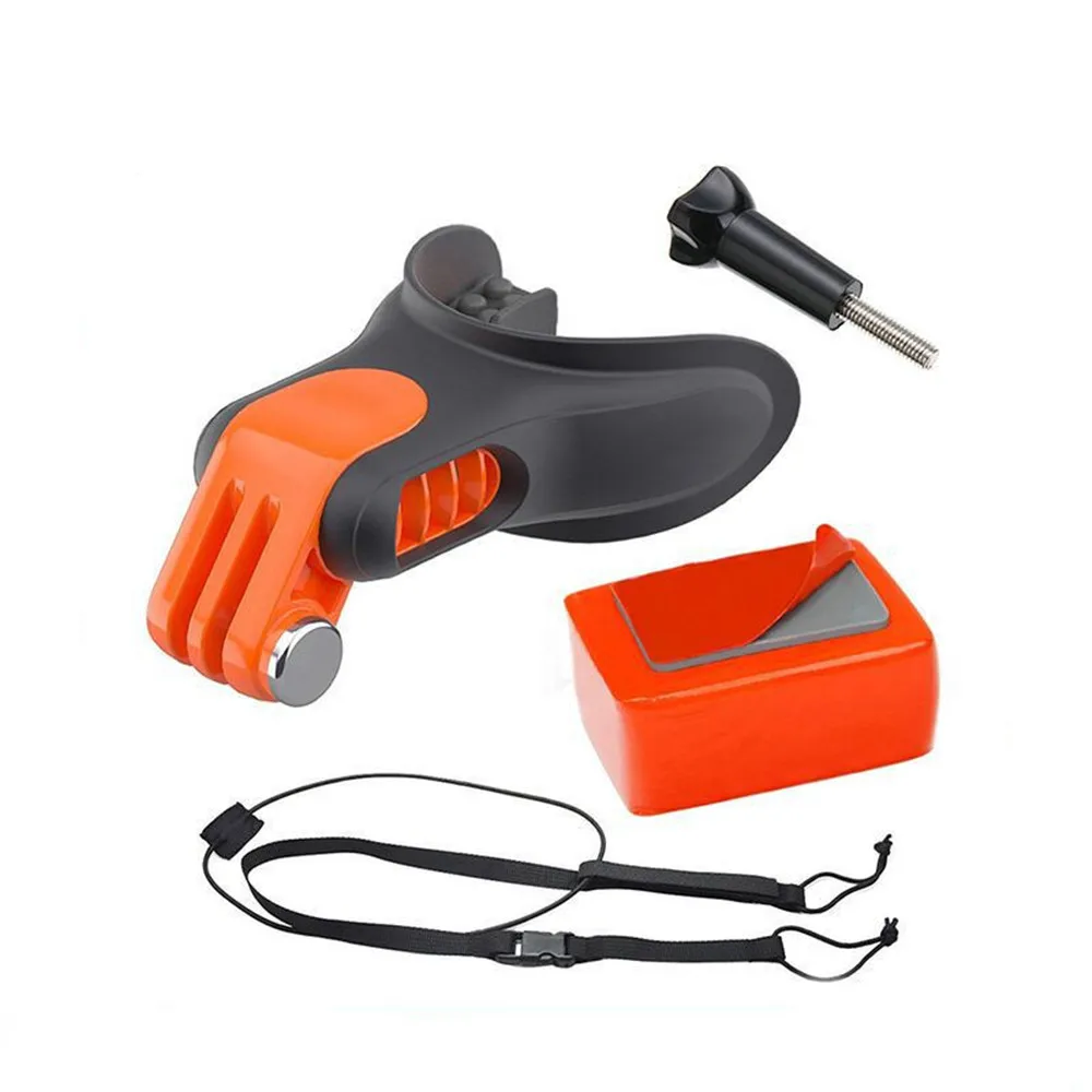 Für DJI Action 5 pro Surfen Schießen Surf Dummy Mund Zähne Hosenträger Halter Mount Kit Für Gopro 13/Insta360 ace pro 2 Halterung Image