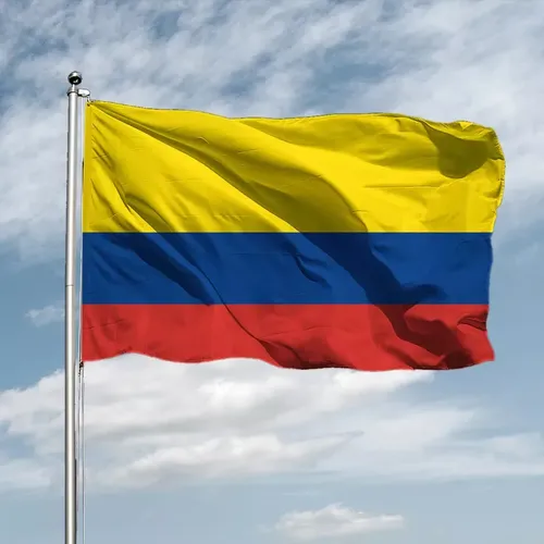 Kostenloser Versand CO COL Kolumbien Flagge 90x150cm Hängen Kolumbianischen Nationalen Fahnen für