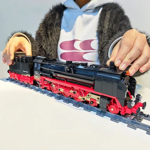 59004 jiestar kreative Experten ideen bro1 Lokomotive Dampfzug Eisenbahn Express Ziegel modularen