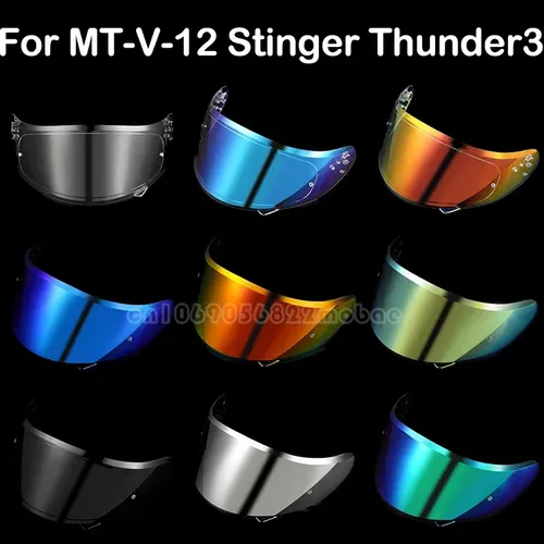 MT-V-12 helm schild für mt stinger helm und mt thunder 3 helm mt ersatzteile thunder 3sv visier