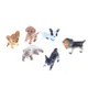 6 teile/los 1:12 simulation katze und hund Puppenhaus Miniatur Modell Puppe Haus Dekoration Geschenk