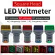 Quadratischen Display AC Voltmeter Amperemeter Verwendet Für Linie Messung Wert Display Led-anzeige