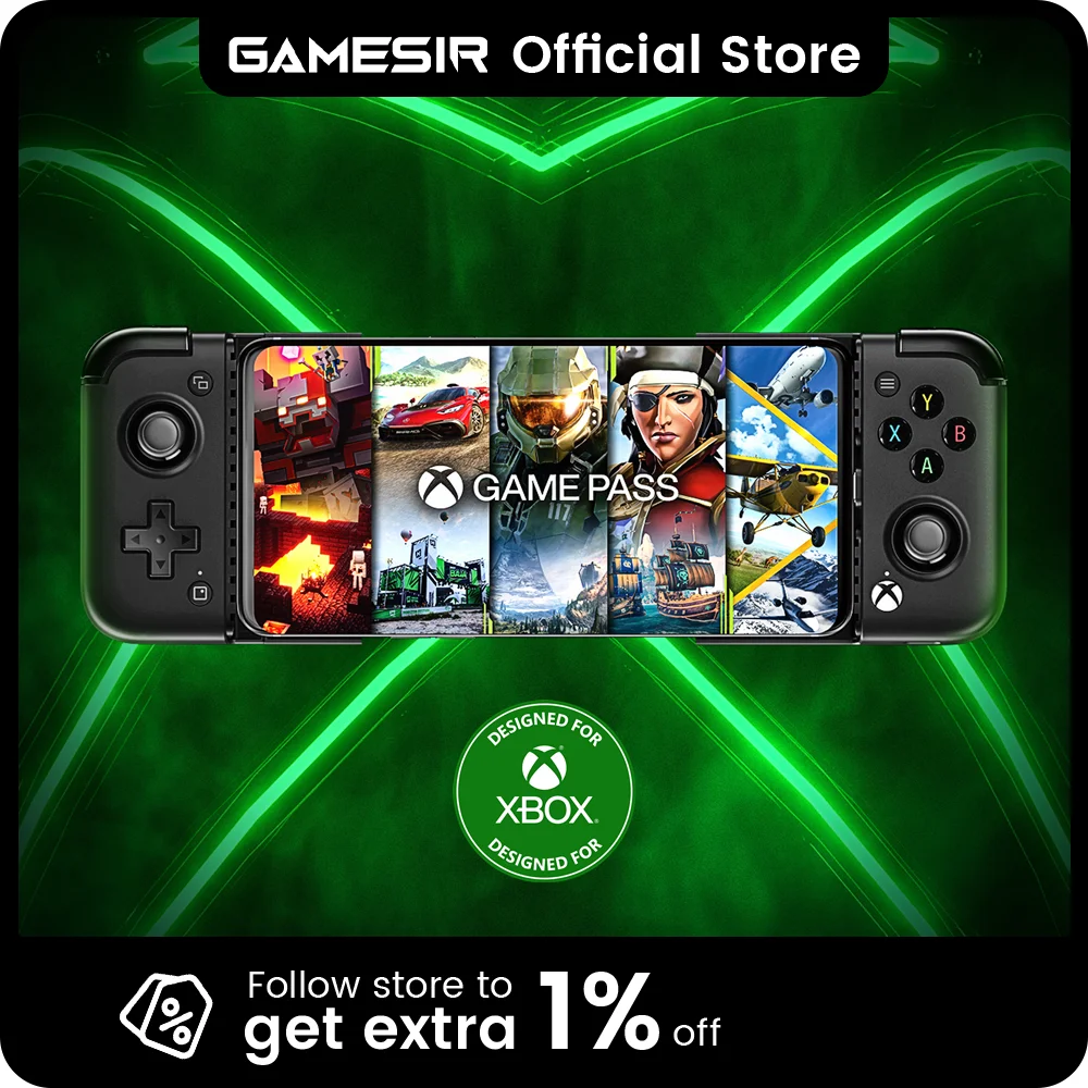 GameSir X2 Pro Xbox Gamepad Android Mobile Game Controller für Xbox Game Pass xCloud STADIA GeForce Now Luna Cloud Gaming