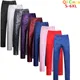 Royal Blau Anzug Hosen Business Büro Hosen Weiß Schwarz Rot Pantalones Hombre Hochzeit Party Kleid