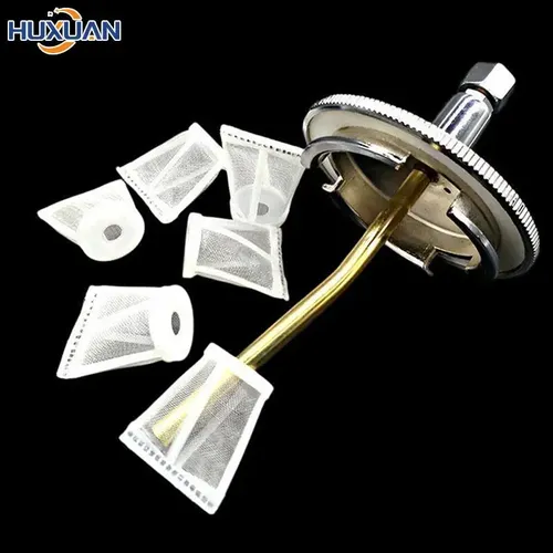 5Pcs Unteren Topf Spritzpistole Filter Saug-Feed Topf Nylon Filter 8/10/12mm 120 mesh Luft Farbe