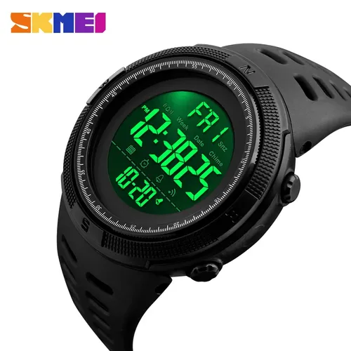5 Teile/satz SKMEI Chrono Digital Uhren Mens Sport Countdown-Armbanduhren Männer 2 zeit Wecker Uhren