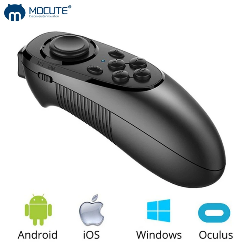 Mocute 052 Game Pad Gamepad Pubg Controller Mobile Bluetooth Joystick Für iPhone Android Smart TV Box Telefon PC VR Trigger Zelle Image