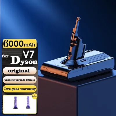 V7/SV11 21,6 V Ersatzakku f￼r Dyson V7 Motorhead Pro V7 Trigger V7 Animal V7 Auto + Boot Handstaubsauger Li-Ion SV11 Akku Image