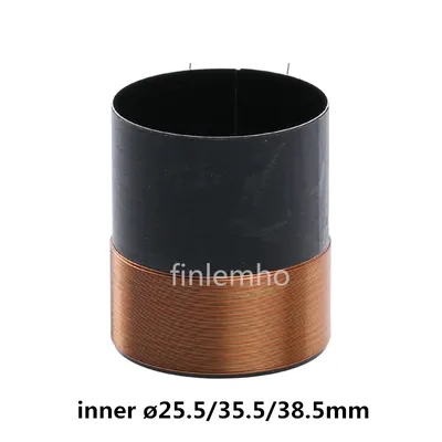 1PC Lautsprecher Schwingspule Innen 25.5/35.5/38,5mm Woofer Bass Reparatur Teile Mit Kupfer Draht Image