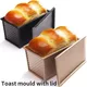 450g Rechteck Loaf Pan mit Abdeckung Brot Backform Kuchen Toast Nicht-Stick Toast Box mit Deckel