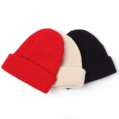 2021 Winter Hüte für Frau Neue Beanies Gestrickte Solide Nette Hut Mädchen Herbst Weiblich Beanie