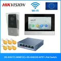 Hik vision DS-KIS603-P (c) mehrsprachiges 802.11af Poe Video Intercom Kit inklusive DS-KV6113-WPE1