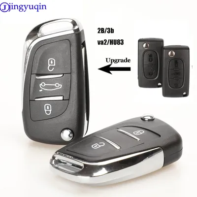 Jingyuqin CE0536 Geändert Flip Remote Key Shell Für Peugeot 307 408 308 für Citroen C-Triomphe